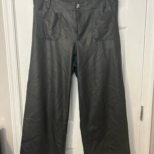 Anthropologie Colette Faux Leather Pants 16W